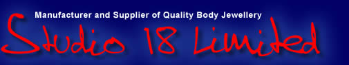 Studio 18 Limited - Manufacturer and Supplier of Quality Body Jewellery